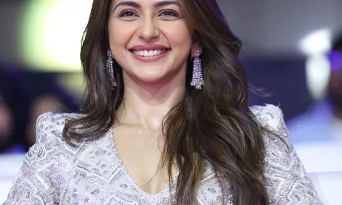 Rakul Preets Dazzling Presence at Indian 2 Event