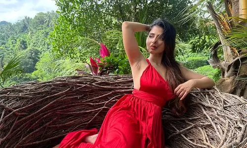 Iswarya Menons Bali Swing Look
