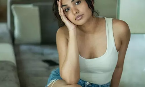 Shivathmika Rajashekars Casual Glam Look