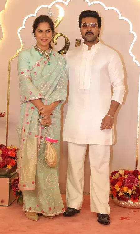 Celebrities Spotted at Anant-Radhika Wedding