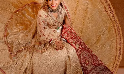 Radhika Merchants Stunning Looks in Lehanga