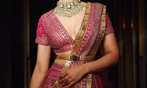 Rakul Preet Singhs Regal Red Lehenga