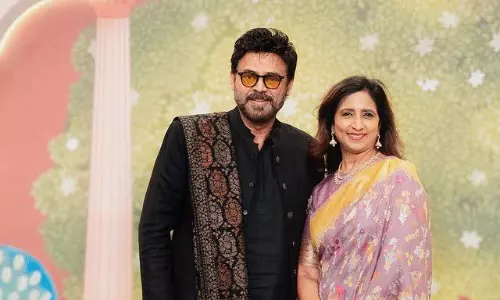 అంబానీ పెళ్లిలో వెంకీ మామ వైబ్స్