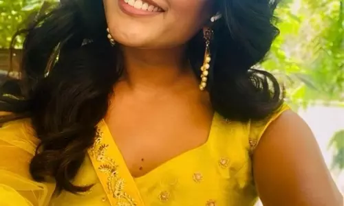 Eesha Rebbas Shines Like A Sunflower