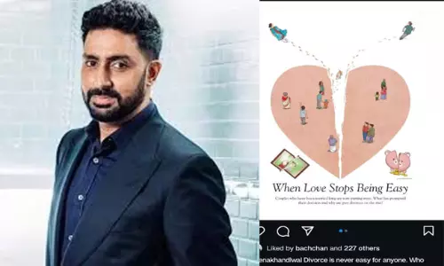 విడాకుల క‌థ‌నానికి లైక్ కొట్టి డౌట్లు పెంచిన హీరో!