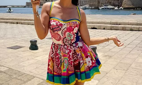 Poojas Playful Summer Look