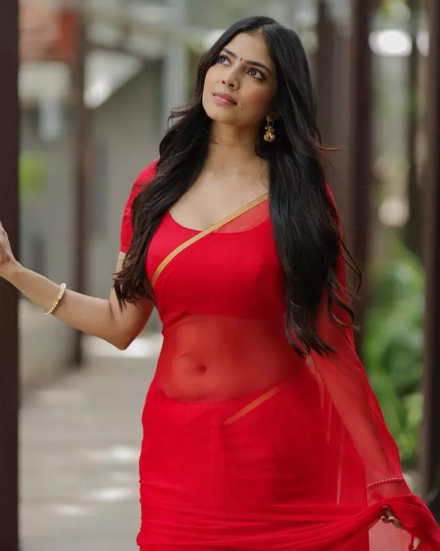Malavika Mohanan Draped in Elegance:l Malavika Mohanan Draped in Elegance:l