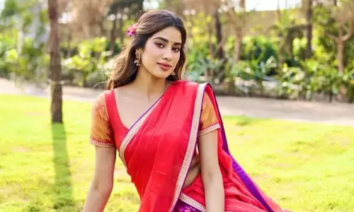 జాన్వీకి చెమ‌టలు ప‌టిస్తోన్న  యంగ్ టైగ‌ర్!