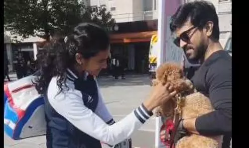 పారిస్ ఒలింపిక్స్‌లో సింధుతో రామ్ చరణ్