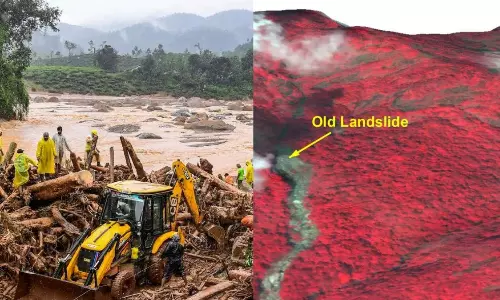 గుండెలు అదిరేలా వయనాడ్ విలయాన్ని చూపిన మూడో కన్ను!