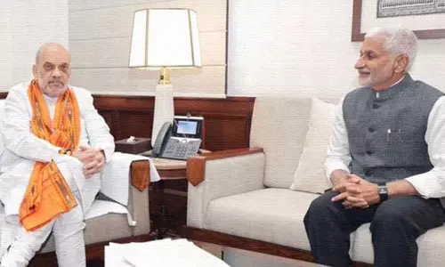 అమిత్ షాతో విజయసాయిరెడ్డి వరస భేటీలు...మ్యాటర్ ఏంటో ?