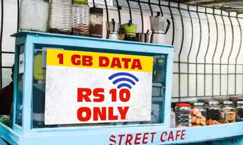 భారత్  లో కప్పు కాఫీ కంటే 1 జీబీ డేటా  చీప్  డాట్ ట్వీట్  వైరల్!