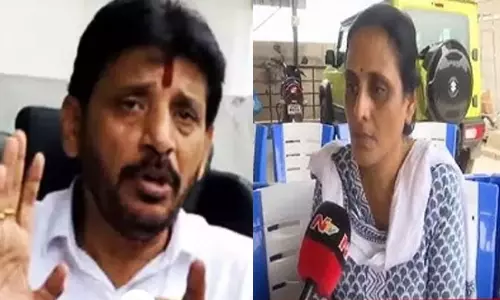 ఎన్నికలకు ముందు పలాస.. అయ్యాక అక్కవరం.. దువ్వాడపై  భార్య ఫైర్!