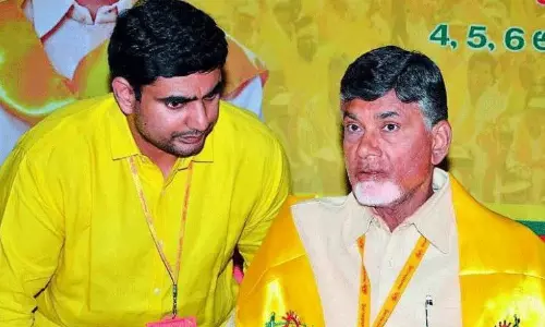 ఒకేసారి బాబు చినబాబు వైసీపీకి దొరికేశారా ?