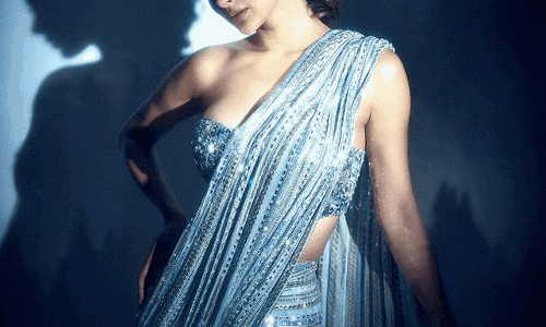 Mouni Roy Adds Glamour To Saree