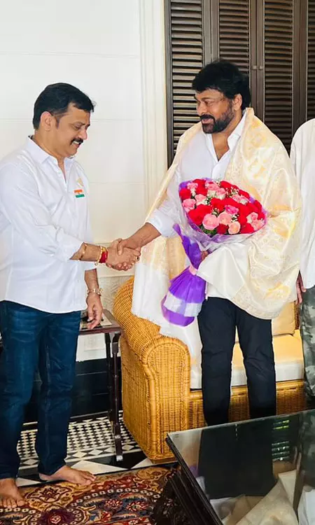 TFEF Invited Megastar Chiranjeevi For NBK Golden Jubilee Celebrations
