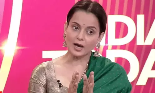కంగనా దిష్టిబొమ్మ.. పోలీసులు పరుగో పరుగు!