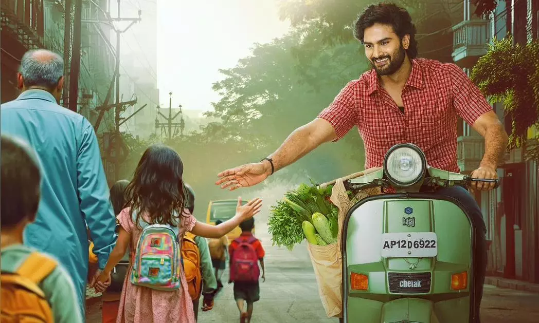 Sudheer Babu Turns Into A Middle Class Father Guy For Maa Nanna Superhero!