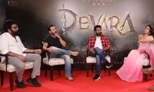 దేవర సీక్రెట్స్ రాబట్టాలని యానిమల్ మేకర్ ప్లాన్స్..!