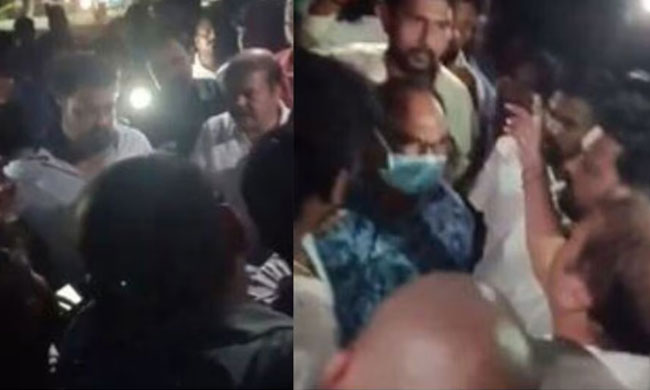 డాక్టర్ పై చేయి చేసుకున్న జనసేన ఎమ్మెల్యే నానాజీ | Janasena MLA Nanaji ...