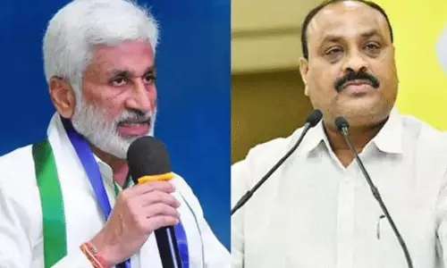 అచ్చెన్నను  గట్టిగా తగులుకున్న సాయిరెడ్డి... మారీ అంతమాట అన్నారేంటి?