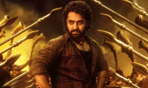 సైలెంట్ గా మొదలైన దేవర ఆయుధ పూజ