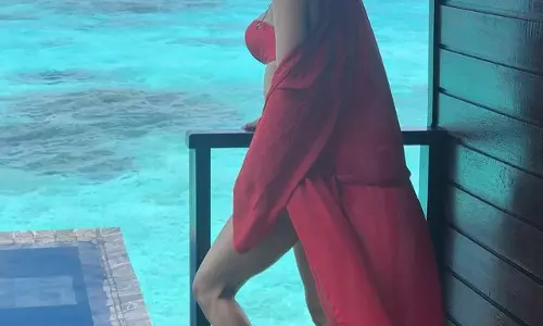 Mouni Roy Shows Off Her Glamour in This Dress