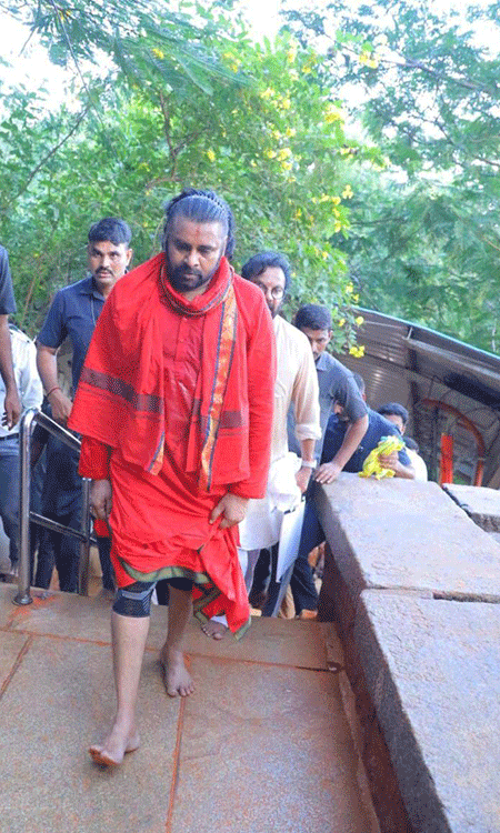 Pawan Kalyan At Tirupati.