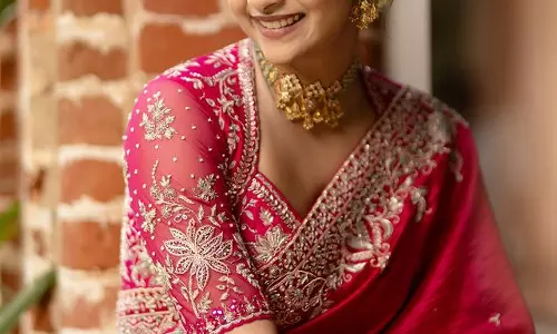 Keerthy Sureshs Looks Beautiful in THIS Saree