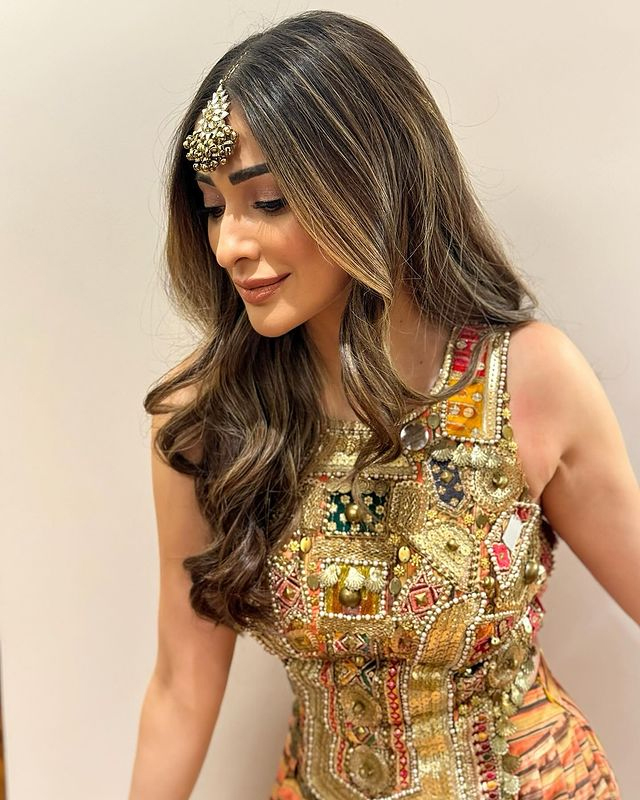 Lakshmi Rais Fashion Journey in Festive Colours