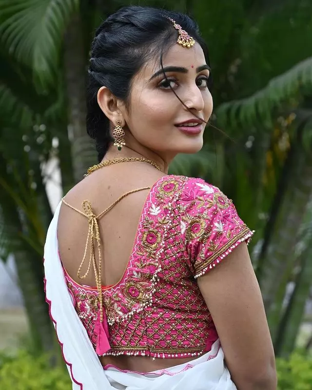 Ananya Nagalla looks adorable in festival attire