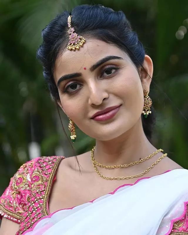 Ananya Nagalla looks adorable in festival attire