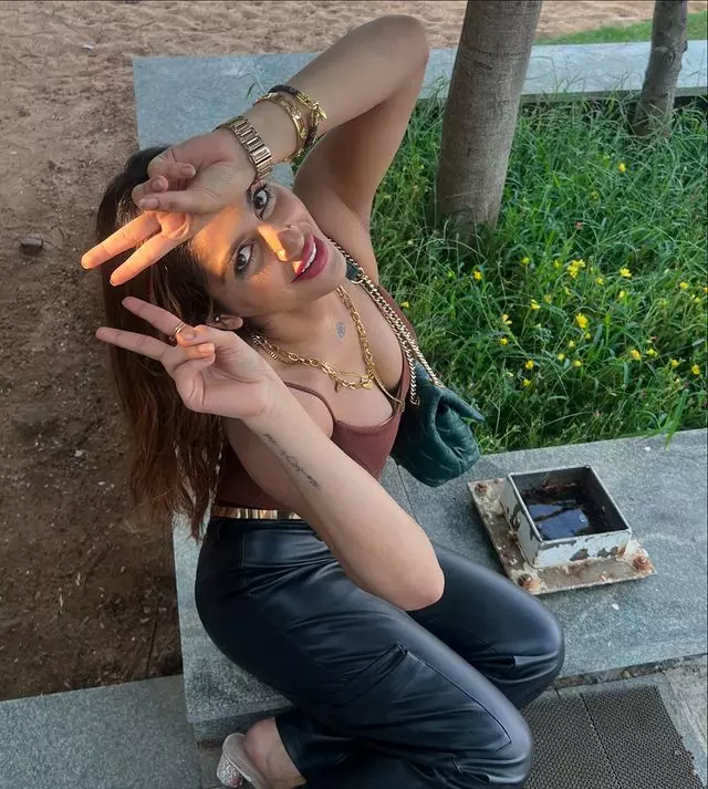 Yashika Aannand�s Elegant Dress Will Leave You in Awe Yashika Aannand�s Elegant Dress Will Leave You in Awe