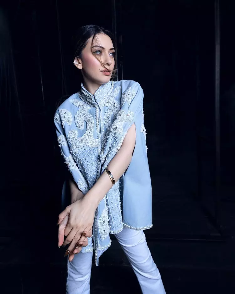 Hansikas Fashion Journey in Blue