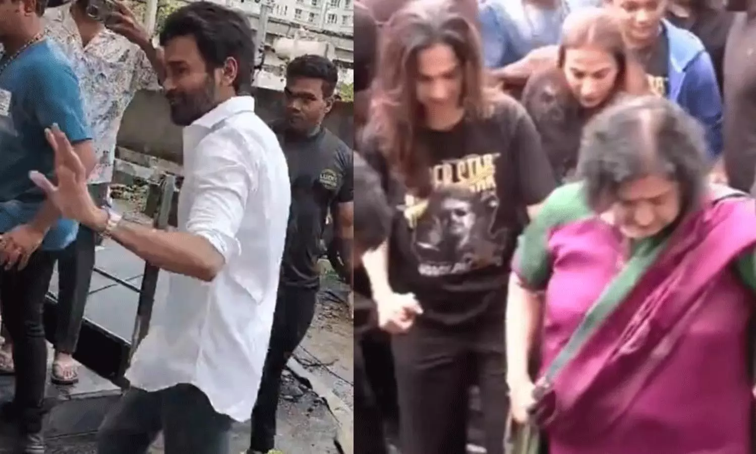 రజినీ కోసం.. ధనుష్, ఐశ్వర్య