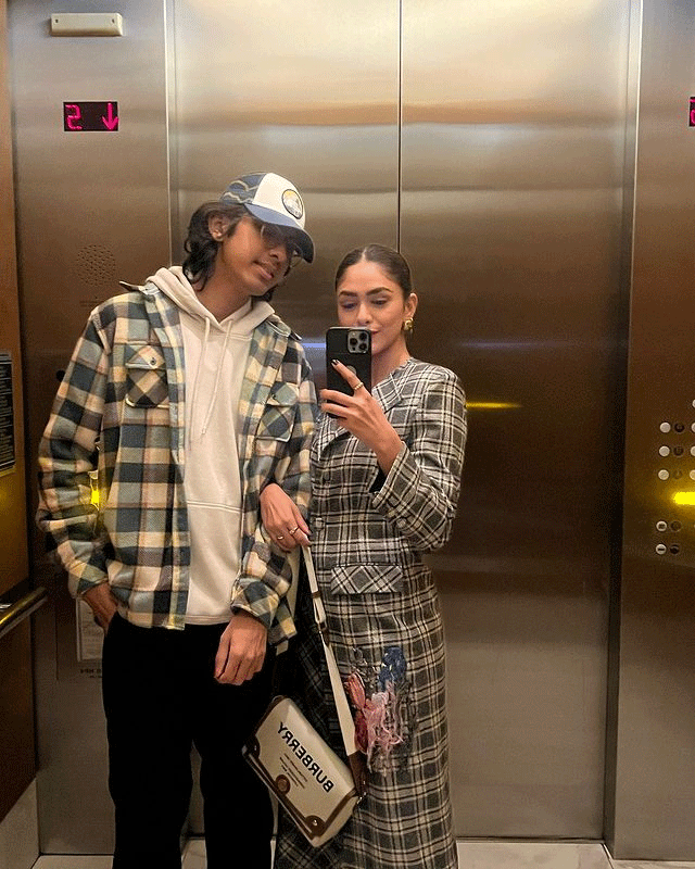 Mrunal Thakur Celebrates Brothers Birthday in Chicago Mrunal Thakur Celebrates Brothers Birthday in Chicago