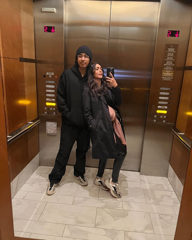 Mrunal Thakur Celebrates Brothers Birthday in Chicago Mrunal Thakur Celebrates Brothers Birthday in Chicago