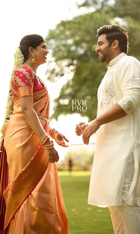 Inside Nara Rohith and Siri Lellas Engagement