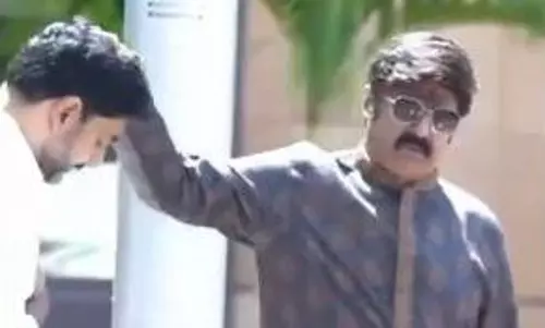 పెద్ద‌ల్లుడిపై ప్రేమ‌తో న‌ట‌సింహం ఇలా!