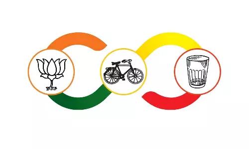 కూటమిలో చిచ్చు...వైసీపీ ఆశలు తీరేనా ?