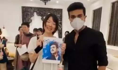 జపాన్‌లో చరణ్‌కు ఇంత క్రేజా?