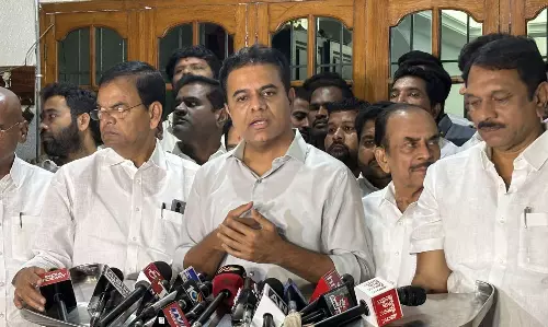 పురుషులు,  మహిళలు కాదు.. భార్యభర్తలు... కేటీఆర్  సంచలన  వ్యాఖ్యలు!