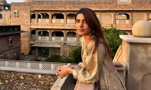 దీపావళి పూజలో సమంత.. ట్రెడిషనల్ లుక్‌కు ఫ్యాన్స్ ఫిదా