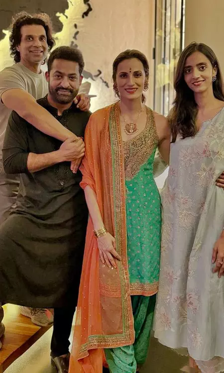 Jr NTRs Diwali Celebration Goes Viral; See the Festive Moments