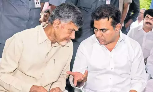 చంద్రబాబు చొక్కాను ఎప్పుడు వదిలేస్తావ్ కేటీఆర్?