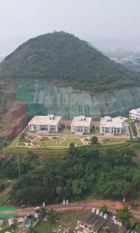 Rushikonda Palace Inside And Outside Pictures