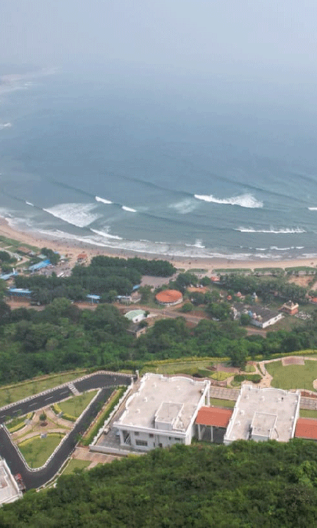 Rushikonda Palace View From Inside  Pictures