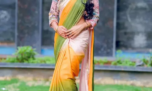 Alekhya Harikas Ethereal Saree Elegance