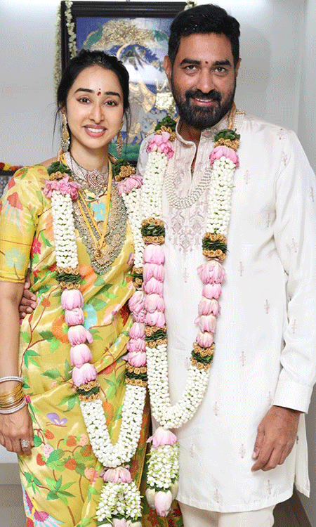 Creative Director Krish Jagarlamudi Weds Dr. Priti Challa