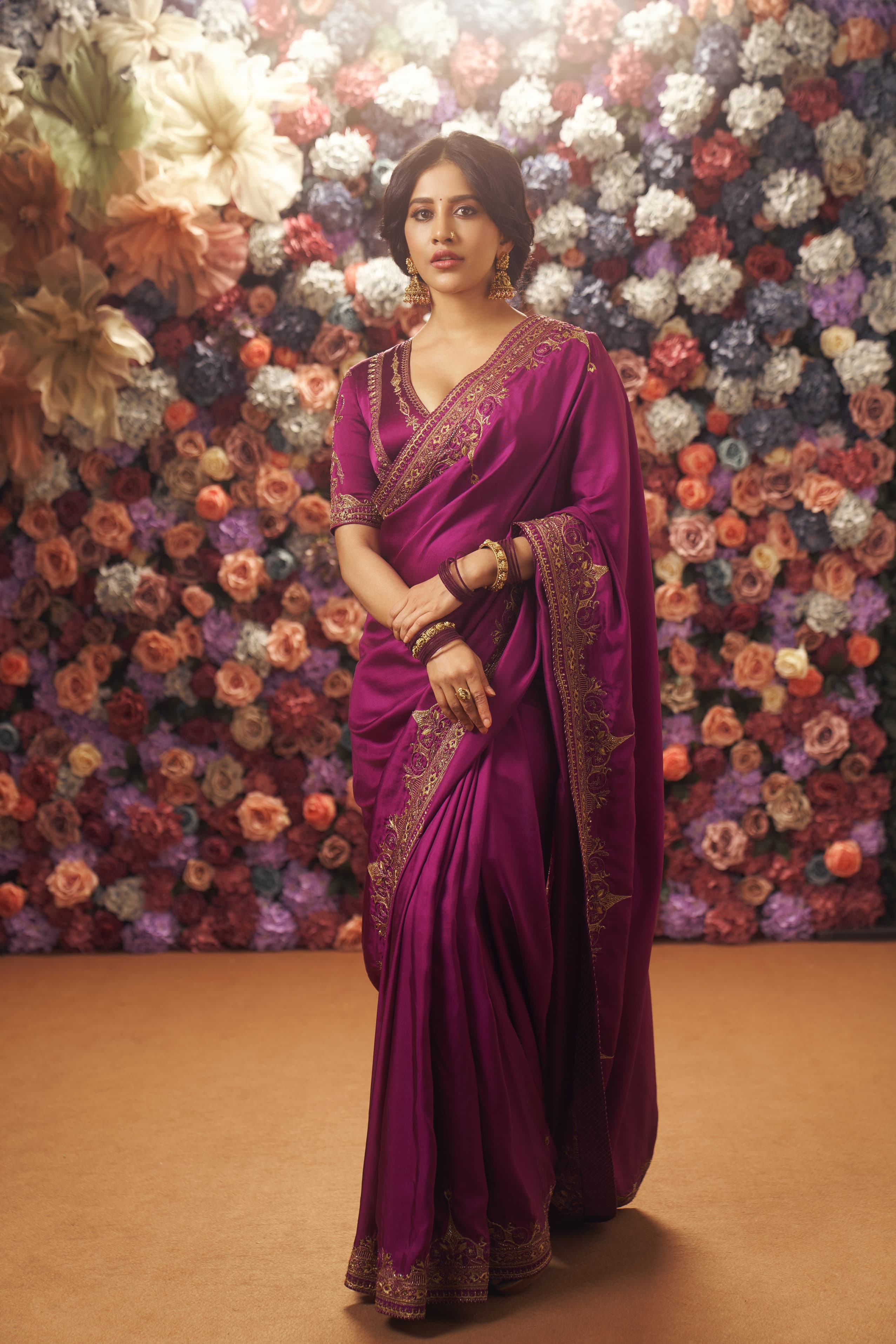 Nabha Natesh looks gorgeous in saree